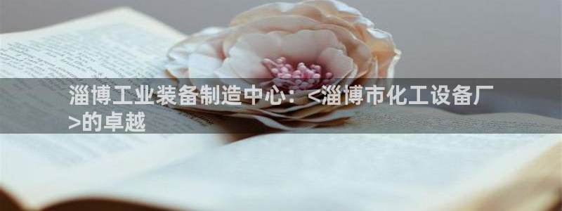新城平台招商：淄博工业装备制造中心：<淄博市化工设